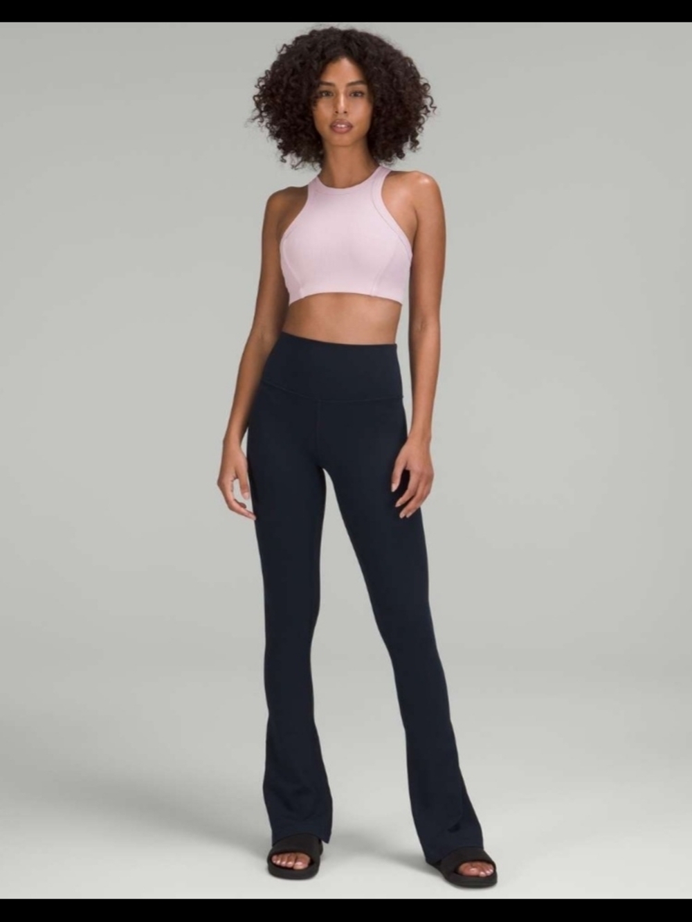 Lululemon Align High-Rise Mini-Flared Pant 32"True Navy size 10